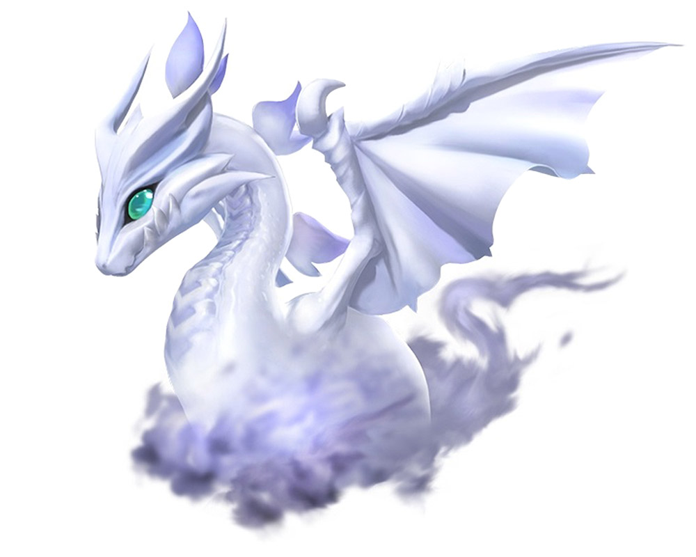 Mist Dragon Artwork from World of Final Fantasy