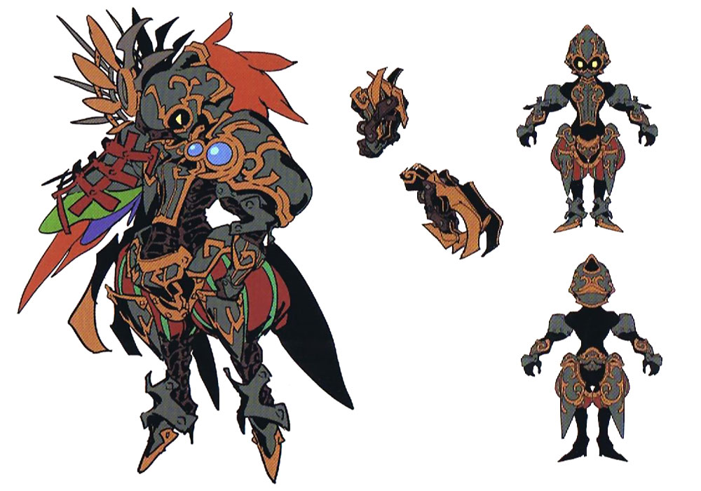 Pellinore Concept Artwork from World of Final Fantasy