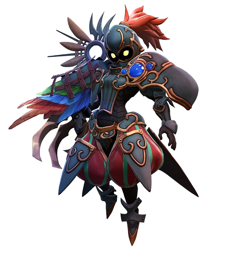 Pellinore Character Art from World of Final Fantasy