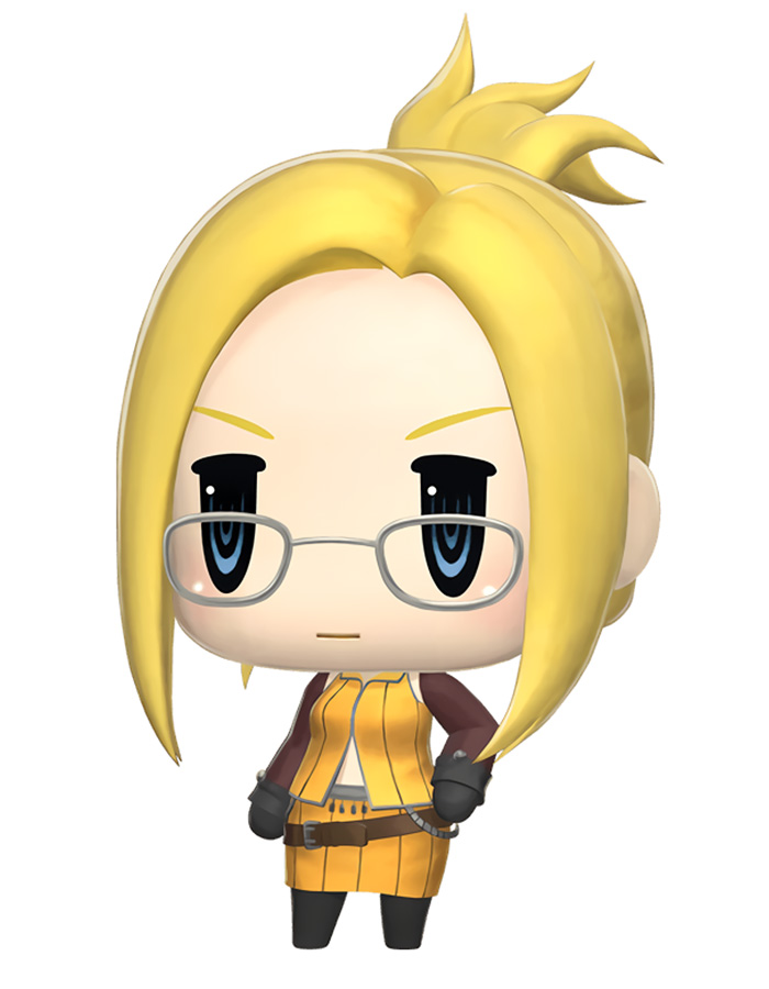 Quistis Character Art from World of Final Fantasy