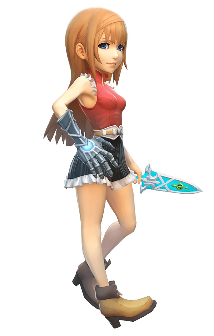 Reynn Character Art from World of Final Fantasy