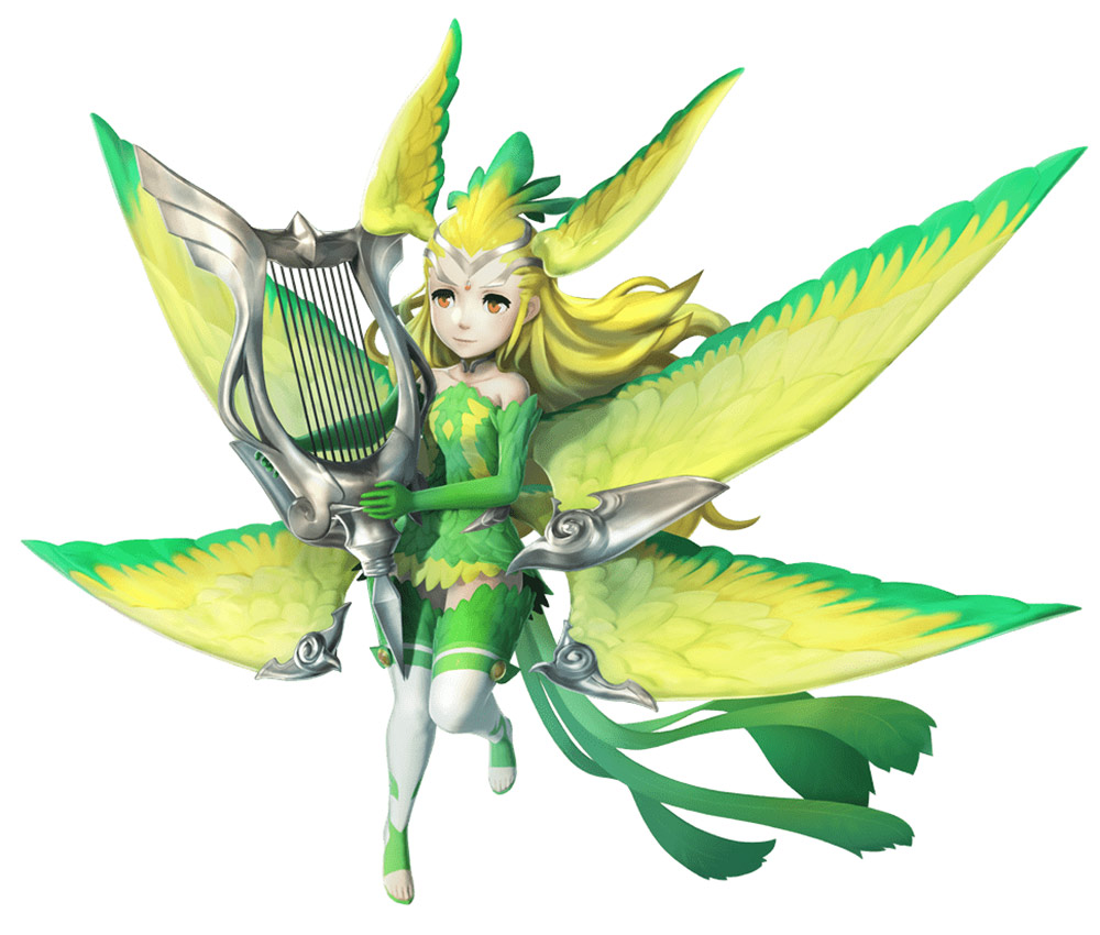 Siren Artwork from World of Final Fantasy