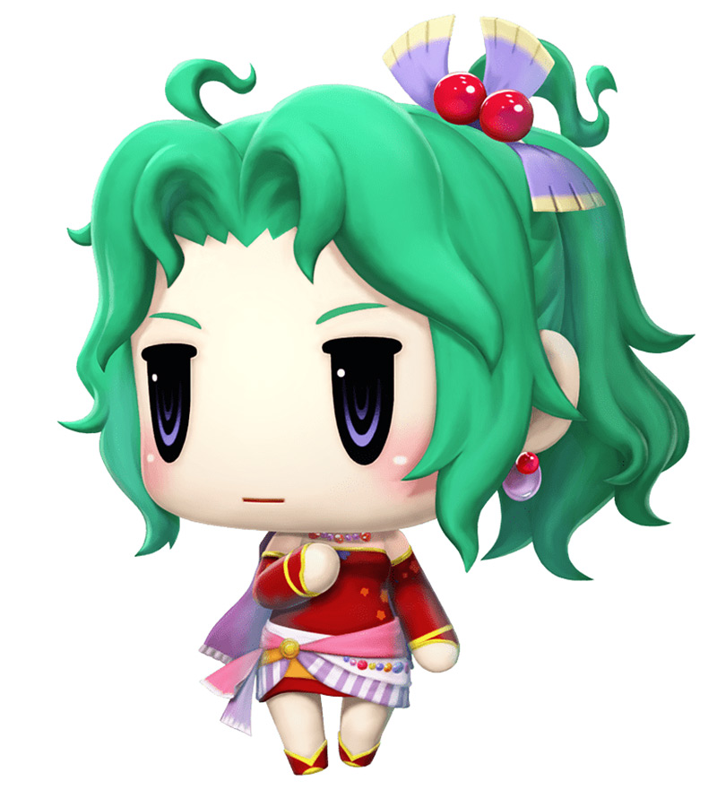 Terra Character Art from World of Final Fantasy