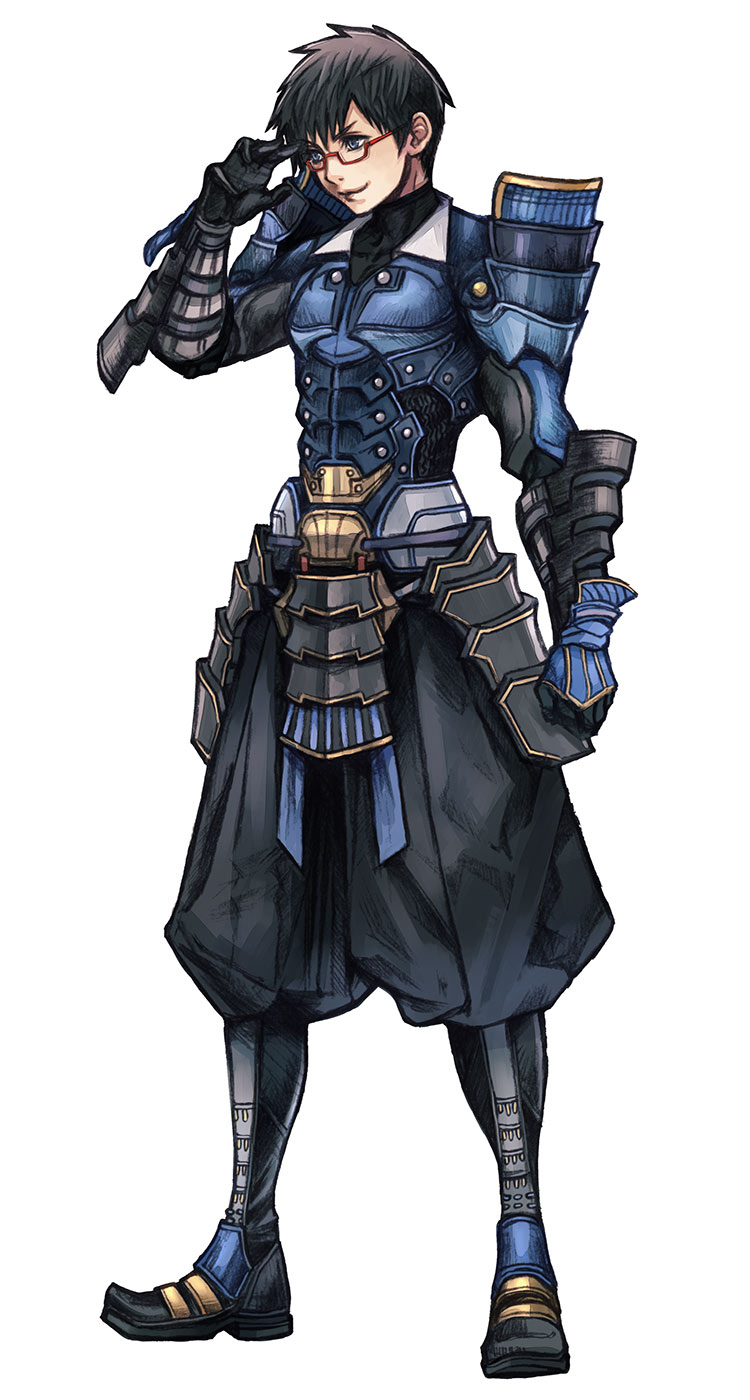 Akhos Character Art from Xenoblade Chronicles 2