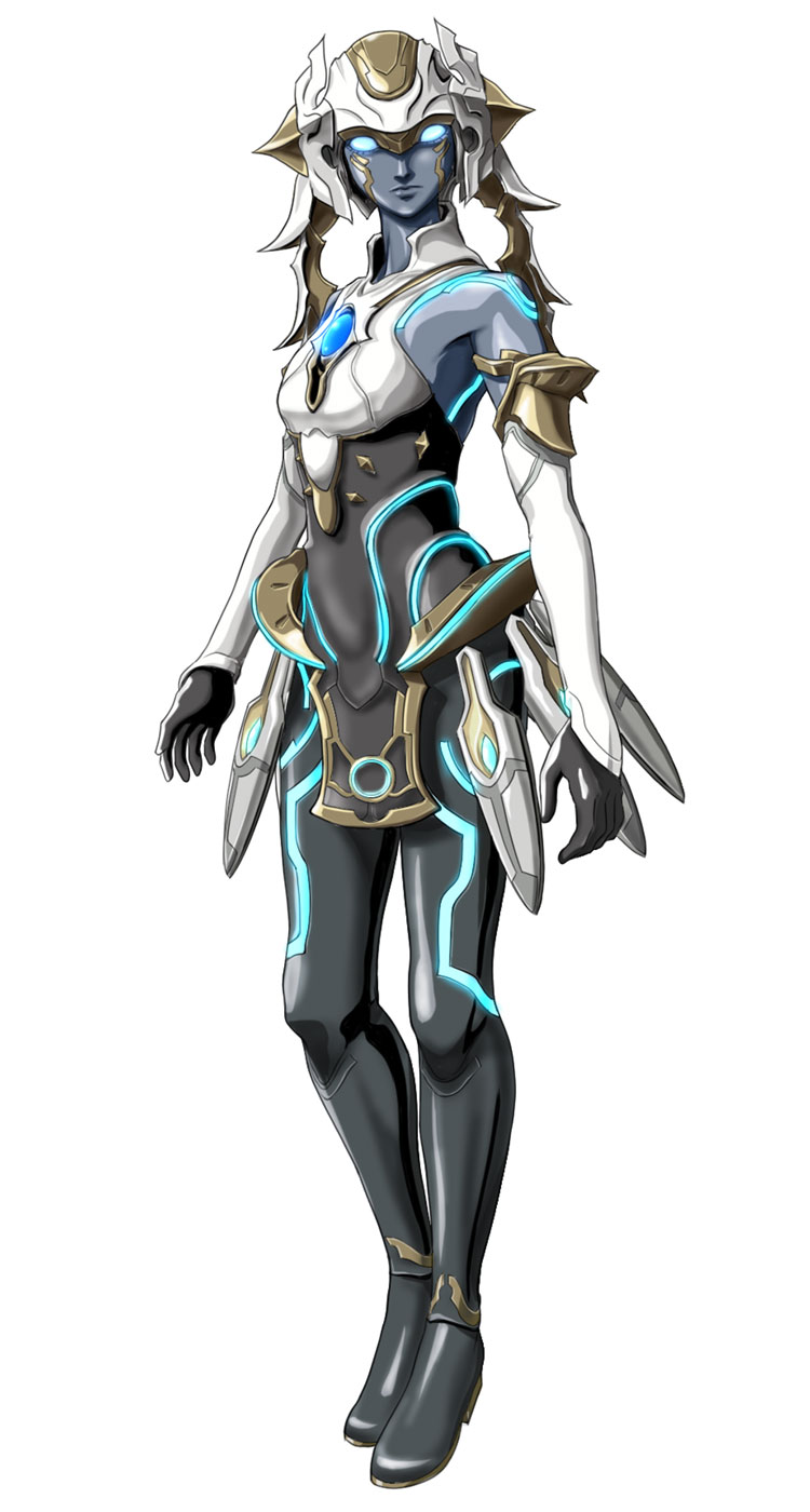 Female Anthropoid Character Art from Xenoblade Chronicles 2