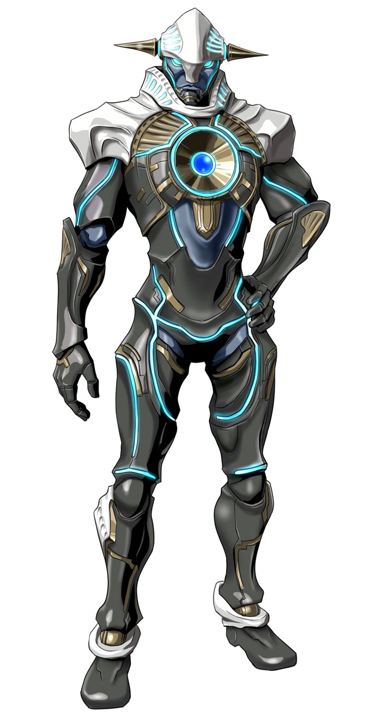 Male Anthropoid Character Art from Xenoblade Chronicles 2