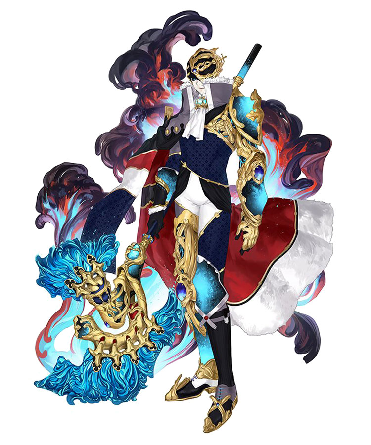 Dagas Character Art from Xenoblade Chronicles 2