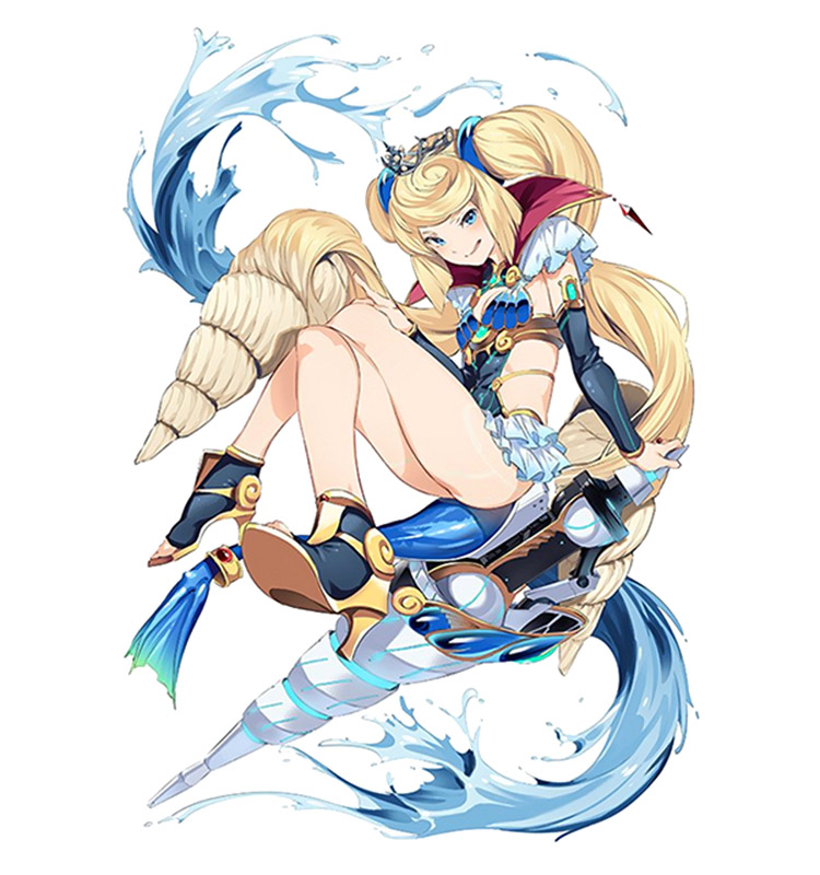 Sheba Character Art from Xenoblade Chronicles 2