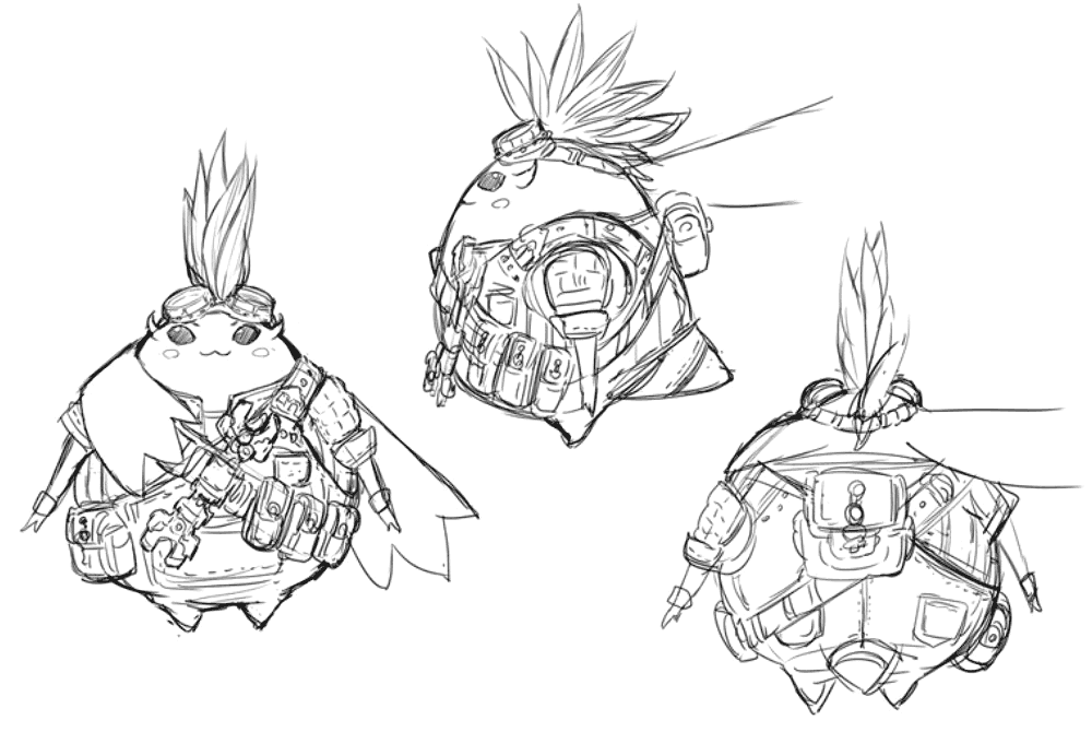 Tora Concept Artwork from Xenoblade Chronicles 2