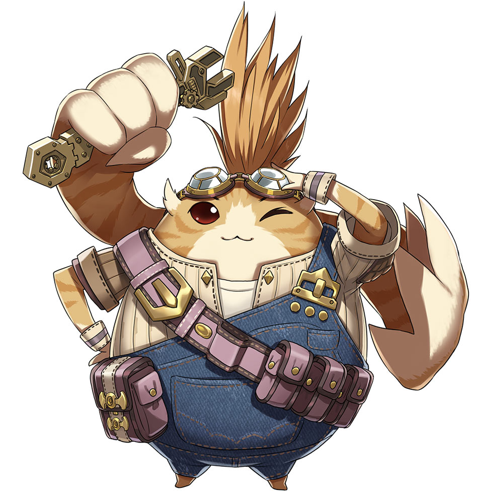 Tora Character Art from Xenoblade Chronicles 2