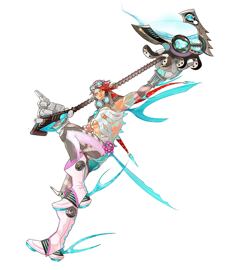 Gorg Character Art from Xenoblade Chronicles 2