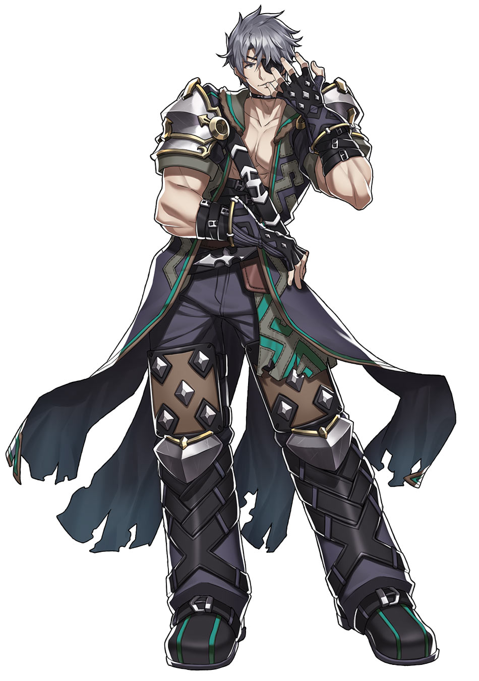 Zeke Character Art from Xenoblade Chronicles 2