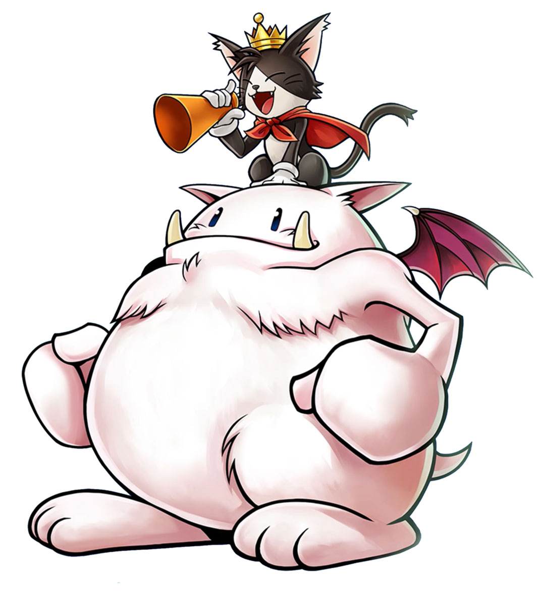 Cait Sith Character Art from Dissidia Final Fantasy Opera Omnia