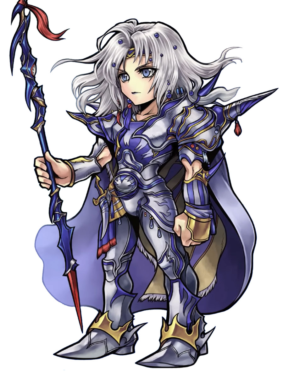 Cecil Harvey (Paladin) Character Art from Dissidia Final Fantasy Opera Omnia