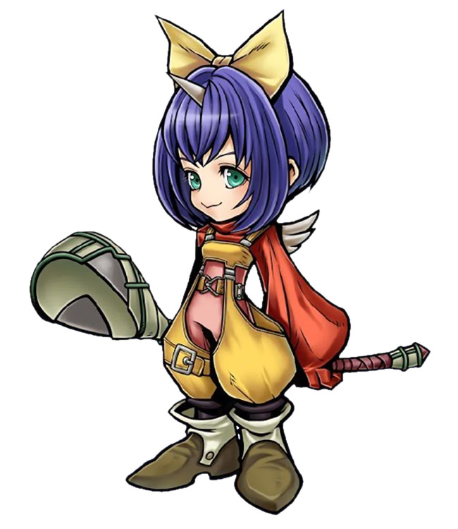 Eiko Carol Character Art from Dissidia Final Fantasy Opera Omnia