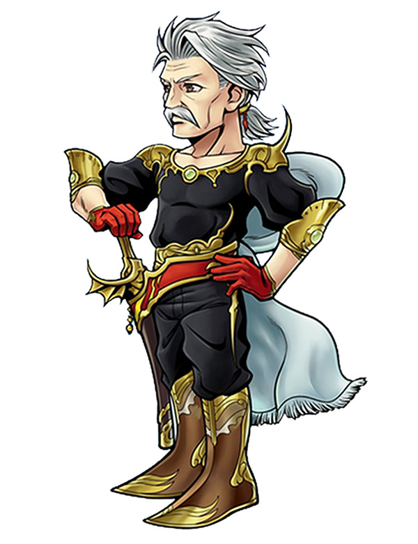 Galuf Halm Baldesion Character Art from Dissidia Final Fantasy Opera Omnia