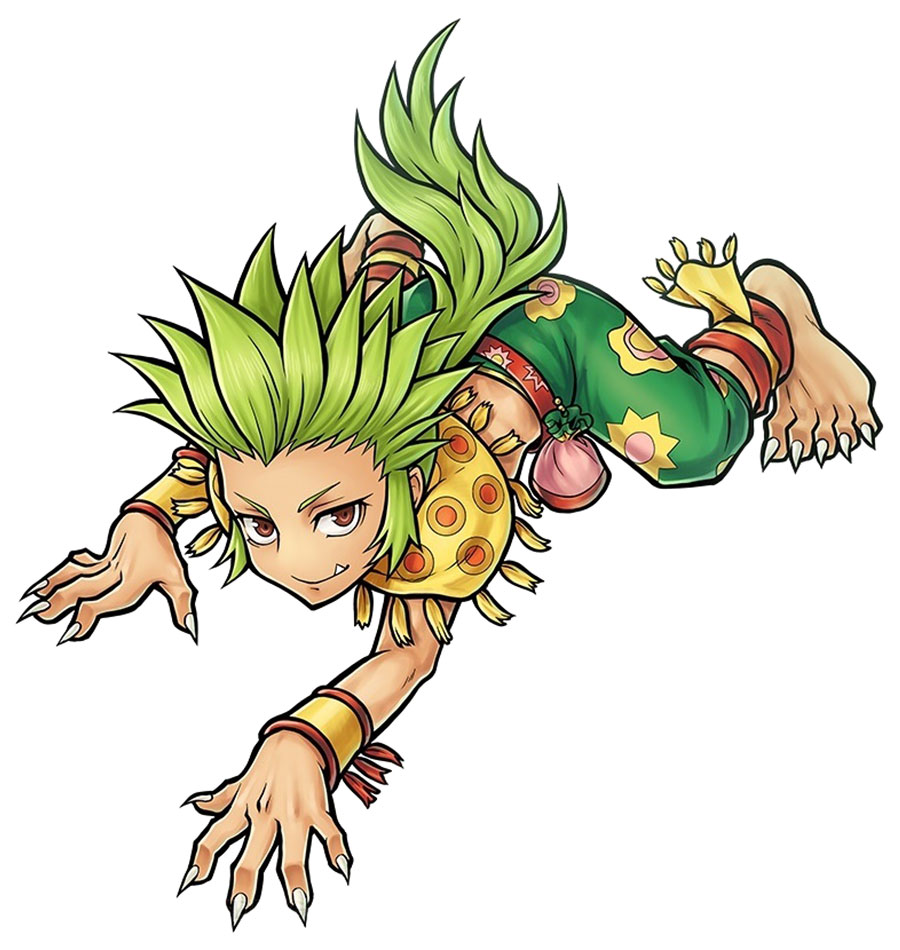 Gau Character Art from Dissidia Final Fantasy Opera Omnia