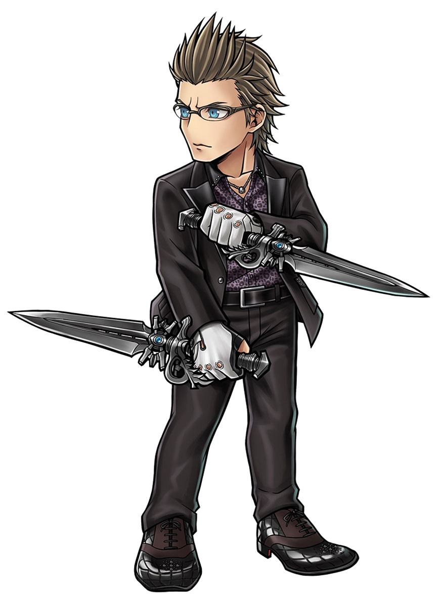 Ignis Stupeo Scientia Character Art from Dissidia Final Fantasy Opera Omnia
