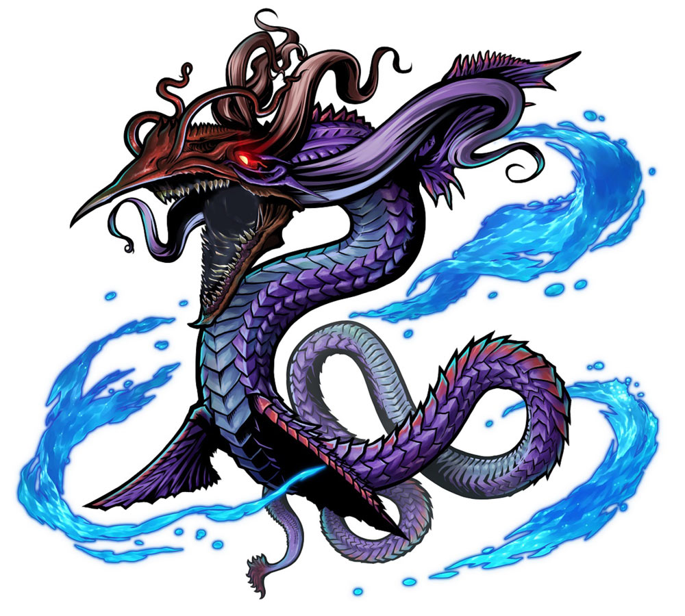 Leviathan Summon Art from Dissidia Final Fantasy Opera Omnia