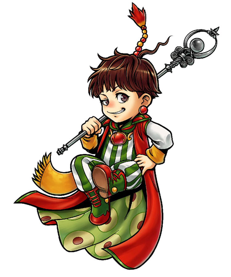 Palom Character Art from Dissidia Final Fantasy Opera Omnia