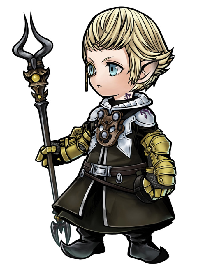 Papalymo Totolymo Character Art from Dissidia Final Fantasy Opera Omnia