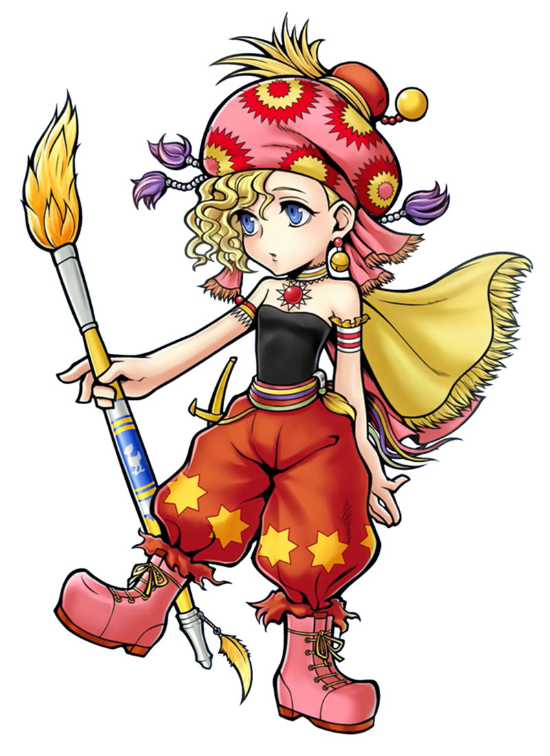 Relm Arrowny Character Art from Dissidia Final Fantasy Opera Omnia