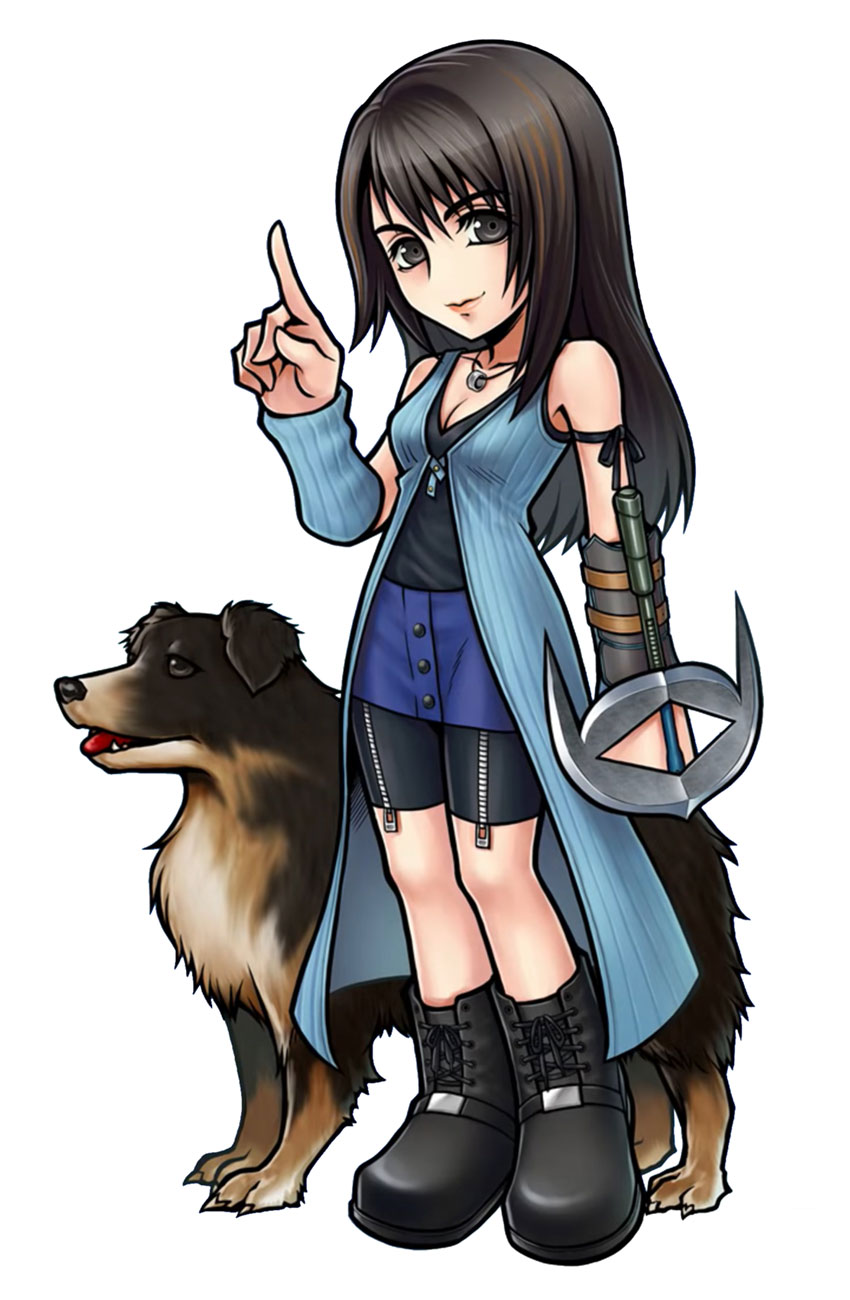 Rinoa Heartilly Character Art from Dissidia Final Fantasy Opera Omnia