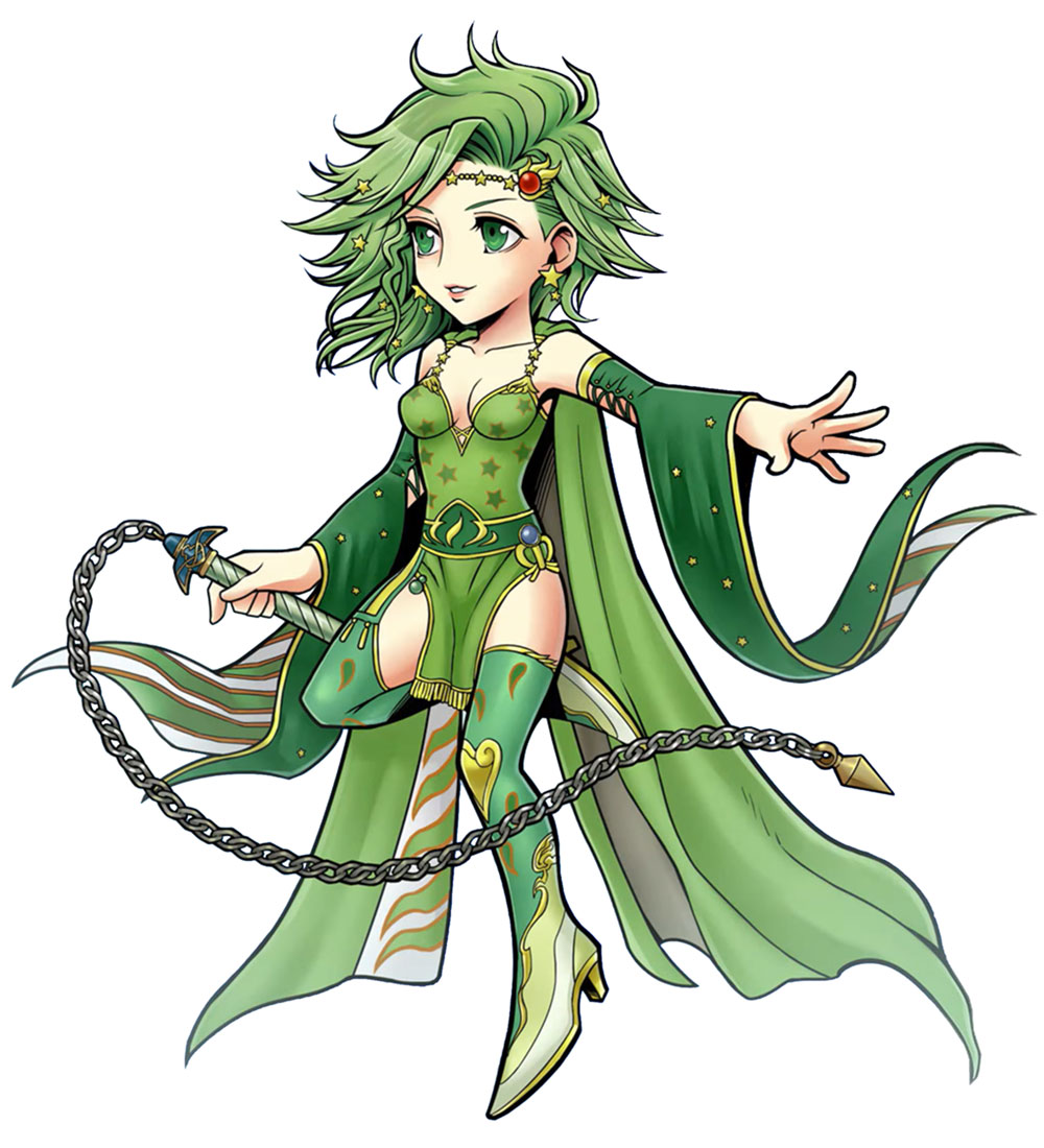 Rydia Character Art from Dissidia Final Fantasy Opera Omnia