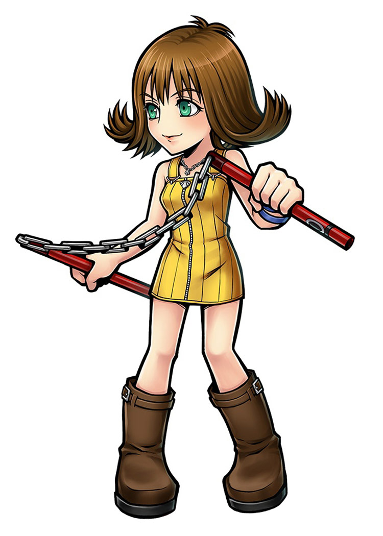 Selphie Tilmitt Character Art from Dissidia Final Fantasy Opera Omnia