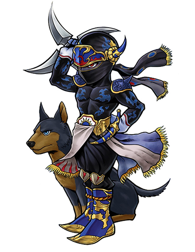 Shadow Character Art from Dissidia Final Fantasy Opera Omnia