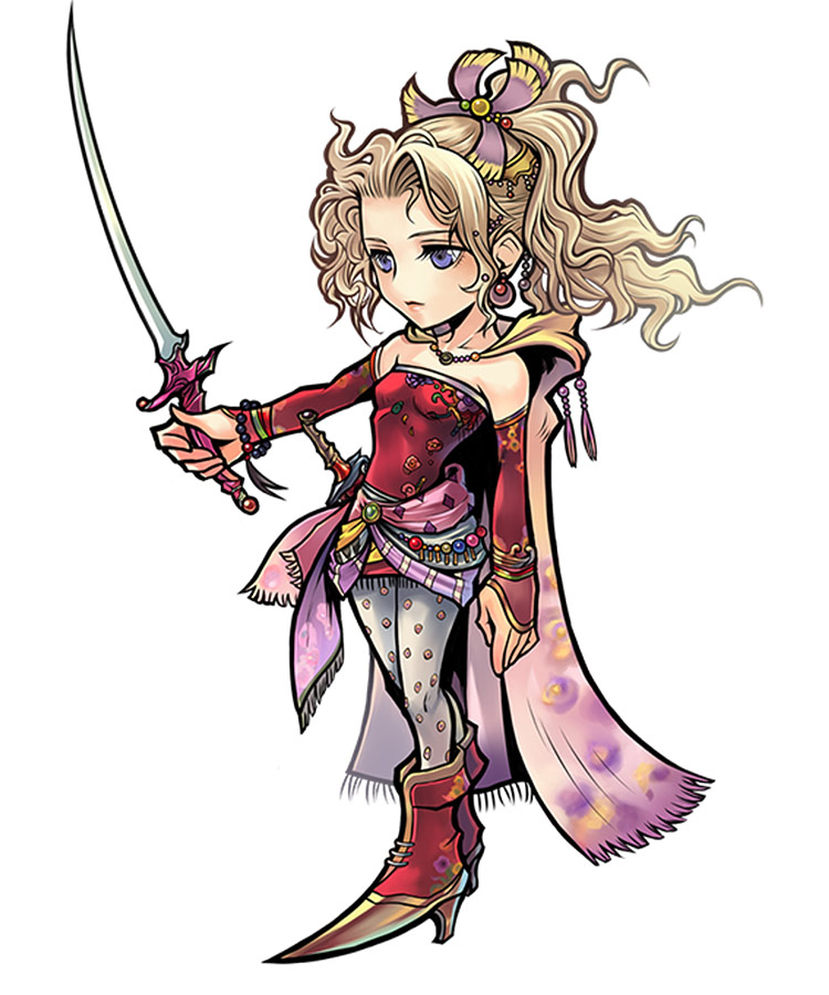 Terra Branford Character Art from Dissidia Final Fantasy Opera Omnia