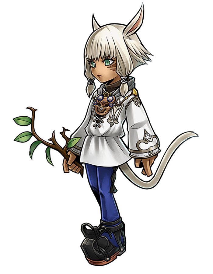 Y'shtola Rhul Character Art from Dissidia Final Fantasy Opera Omnia