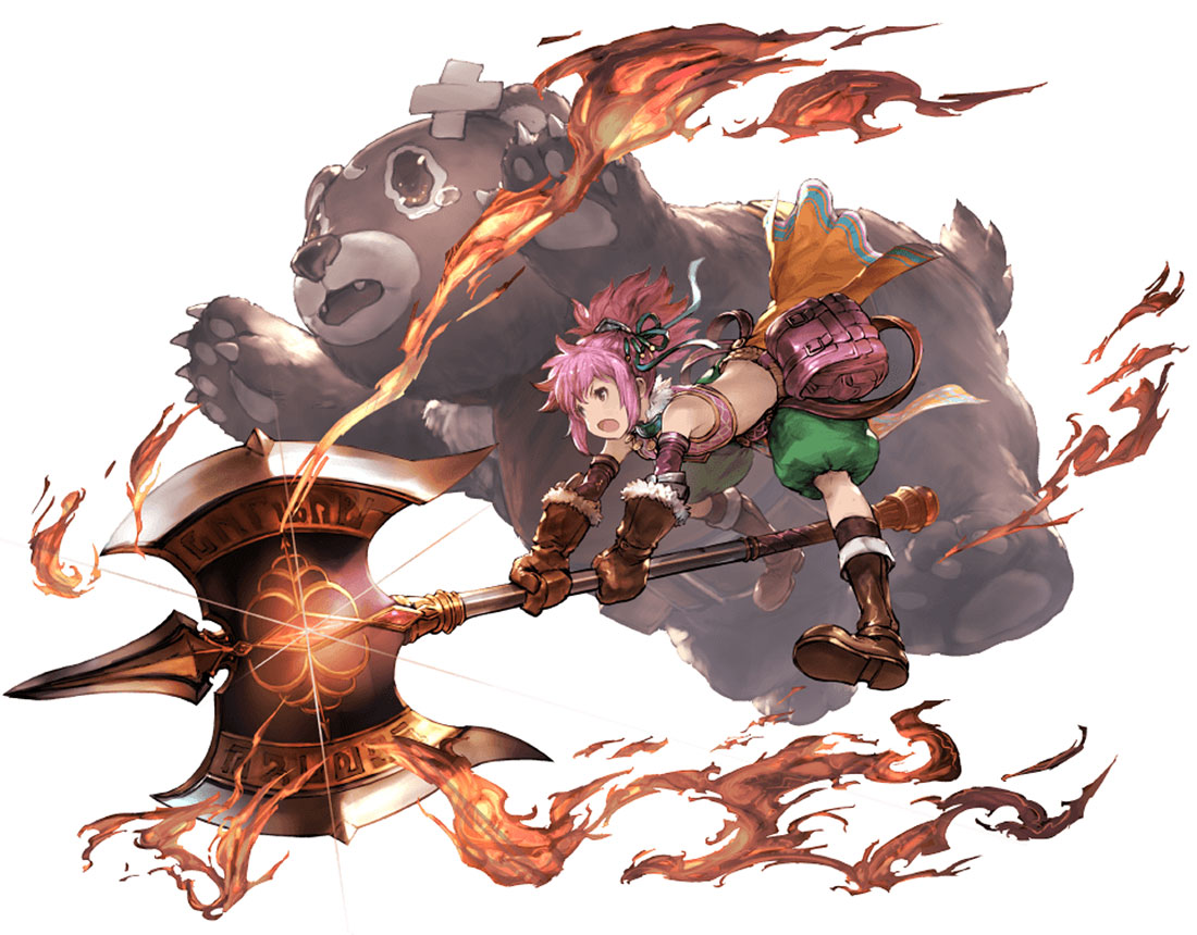Abby, Battle Art from Granblue Fantasy