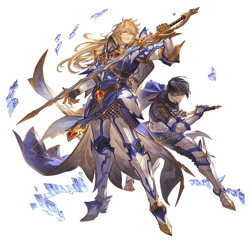 Aglovale and Tor Art from Granblue Fantasy