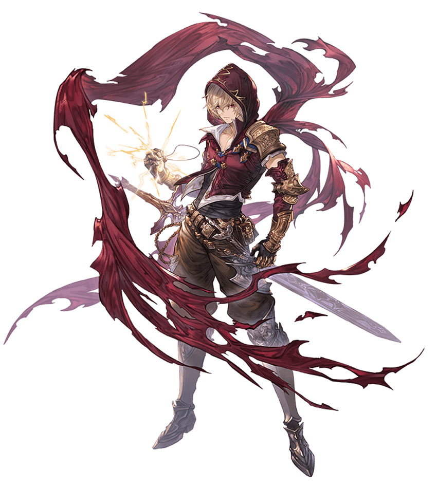 Dark Albert Art from Granblue Fantasy