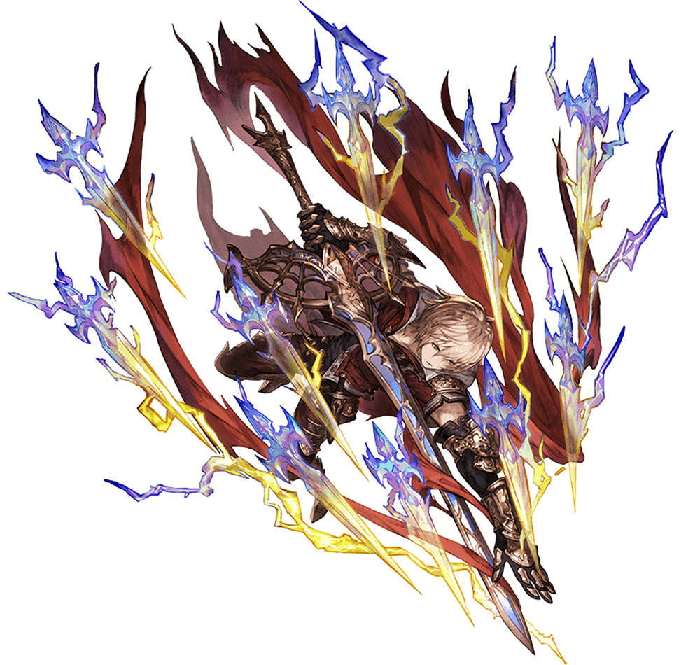 Albert SSR, Battle Art from Granblue Fantasy