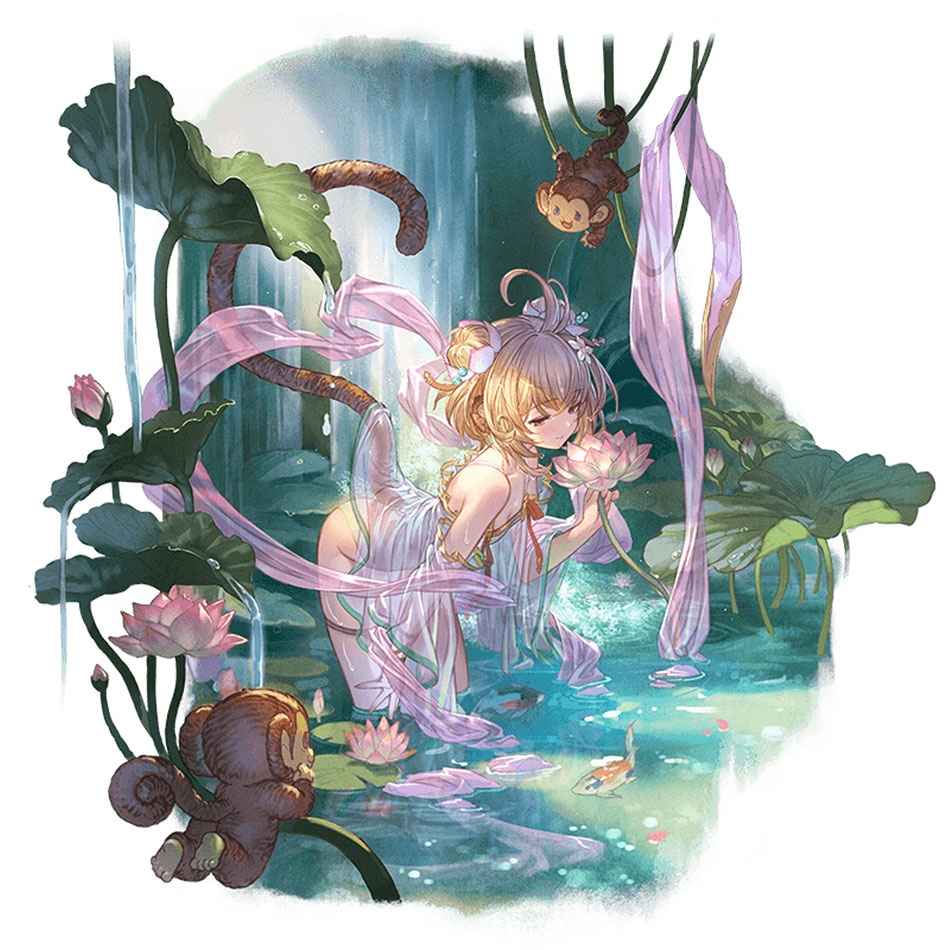 Summer Andira Illustration from Granblue Fantasy
