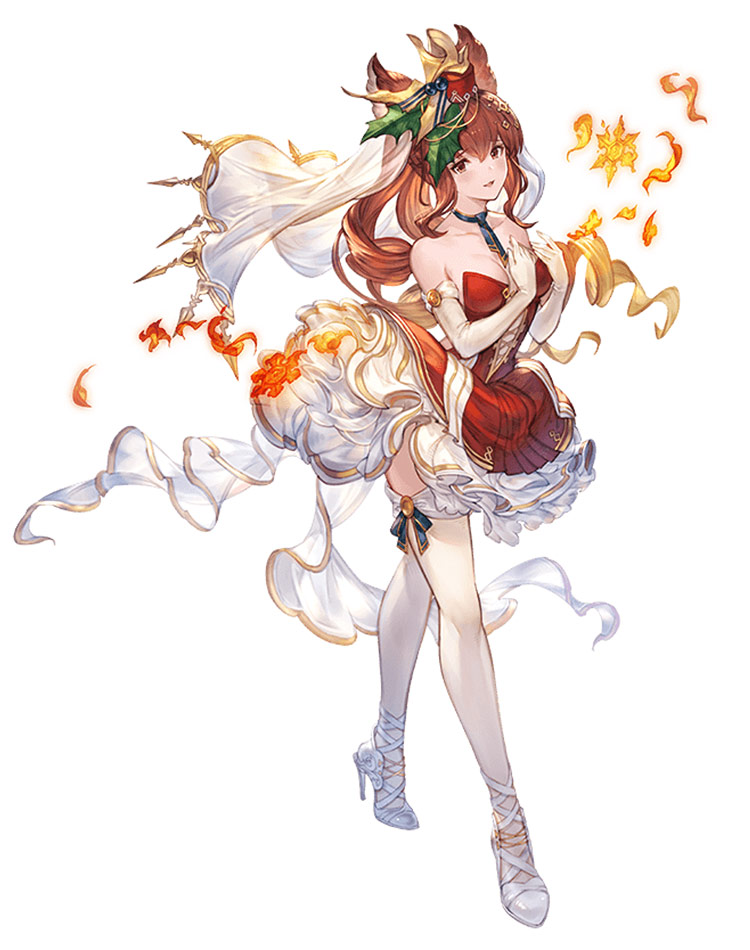 Holiday Anthuria Art from Granblue Fantasy