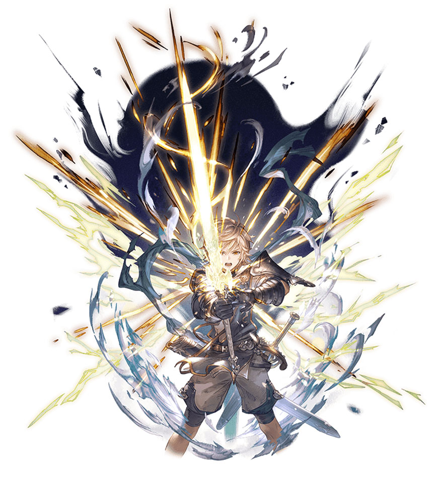 Light Arthur, Battle Art from Granblue Fantasy