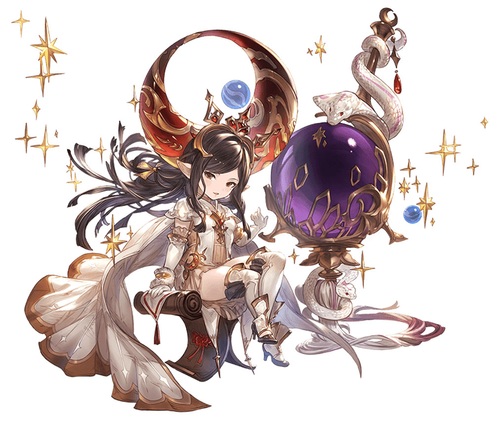 Light Arulumaya Art from Granblue Fantasy