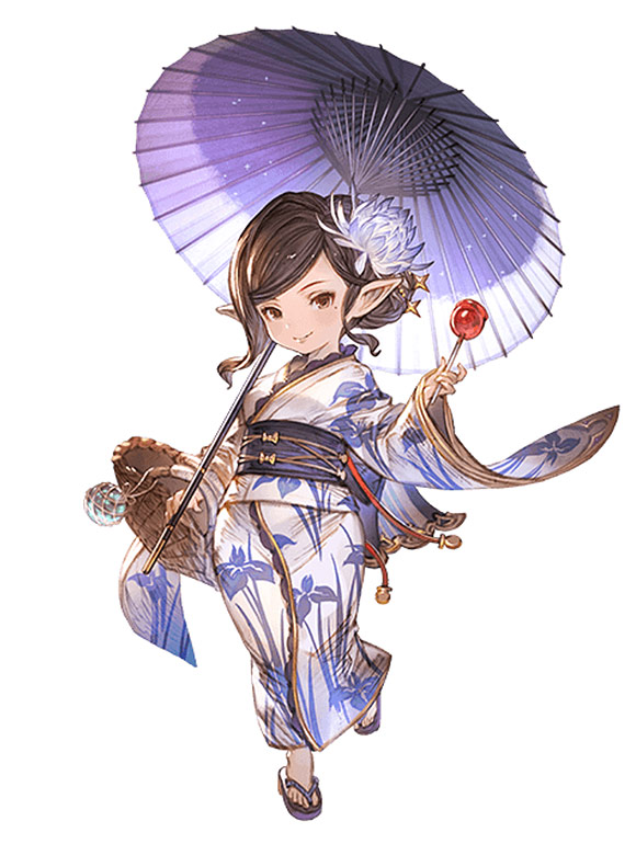 Summer Arulumaya Character Art from Granblue Fantasy