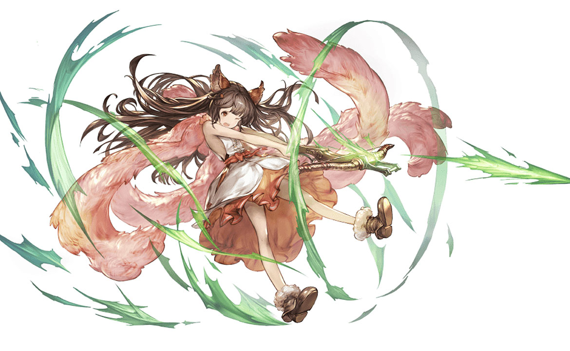 Aster, Battle Art from Granblue Fantasy