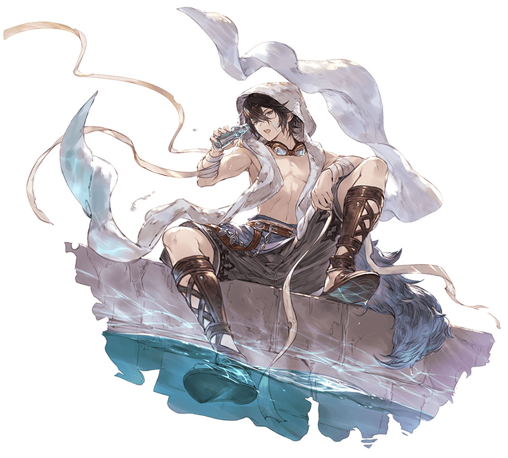 Summer Ayer Artwork from Granblue Fantasy