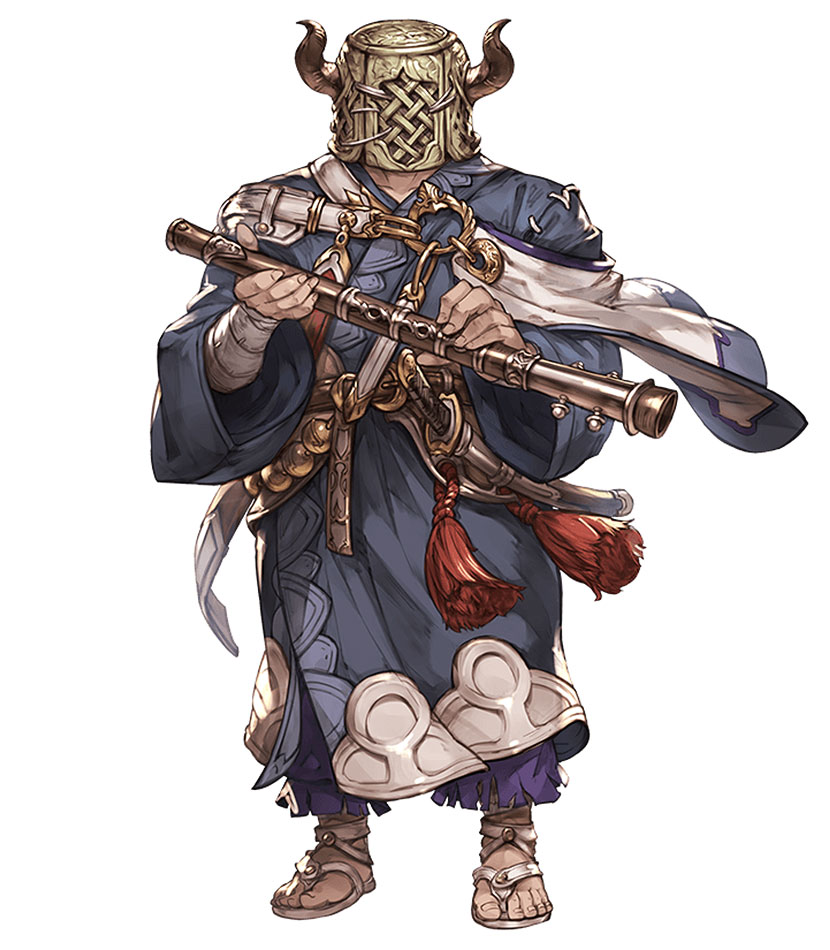Bakura Character Art from Granblue Fantasy