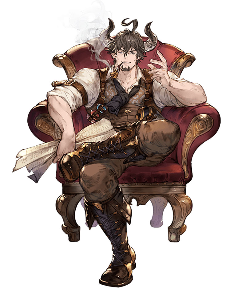 Barawa Character Art from Granblue Fantasy