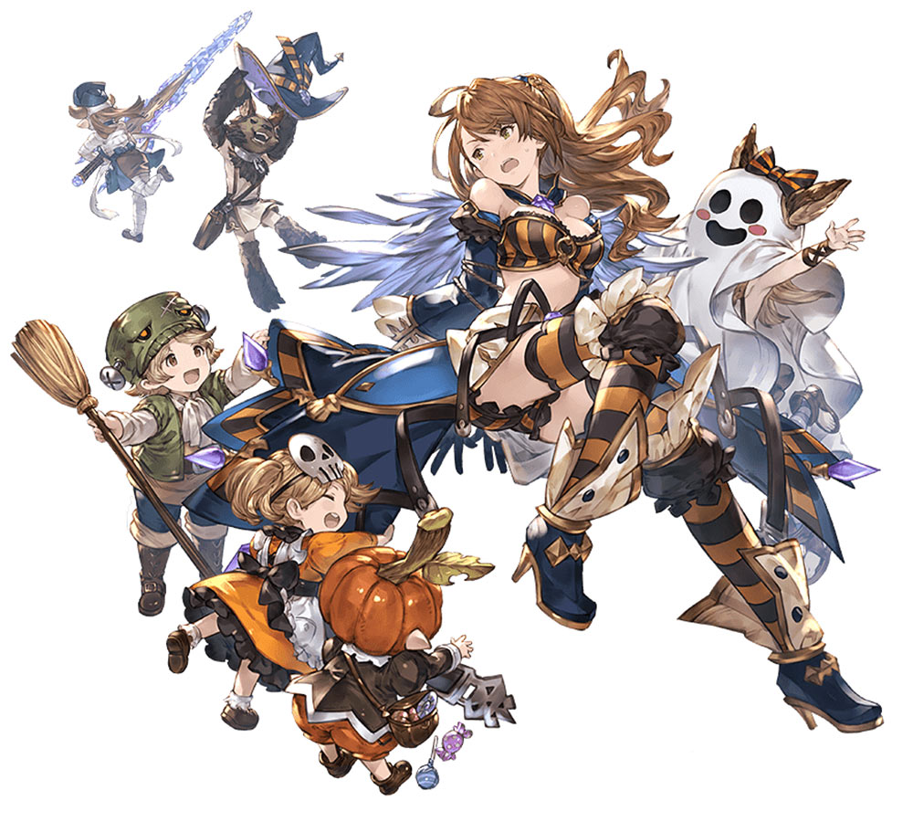 Halloween Beatrix Artwork from Granblue Fantasy