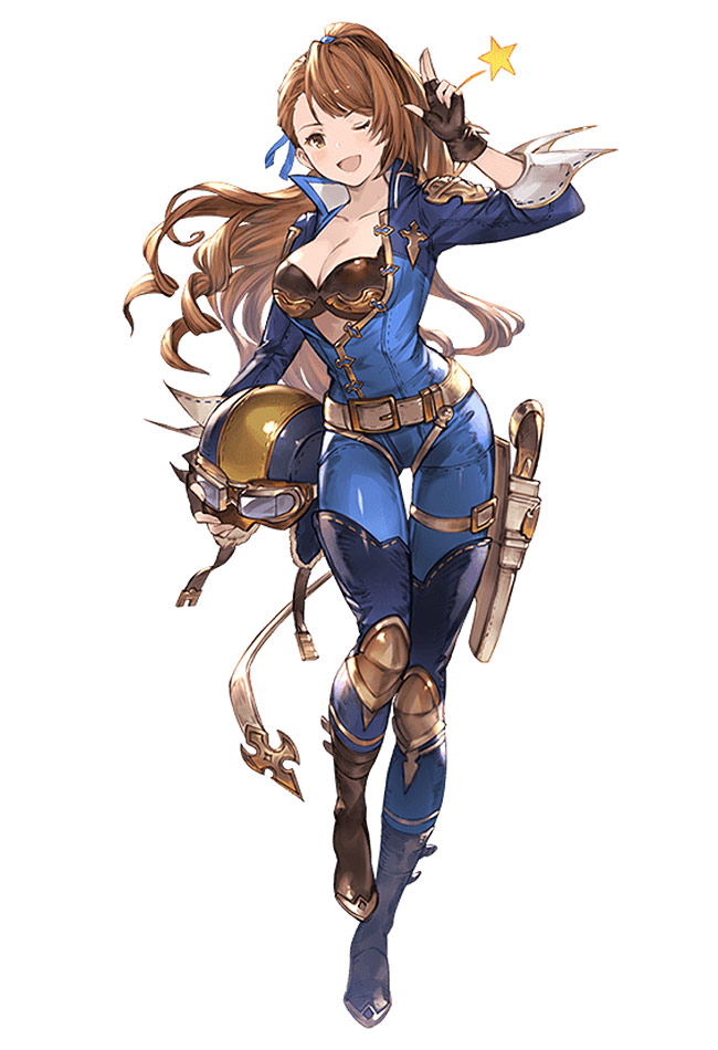 Racing Suit Beatrix Character Art from Granblue Fantasy