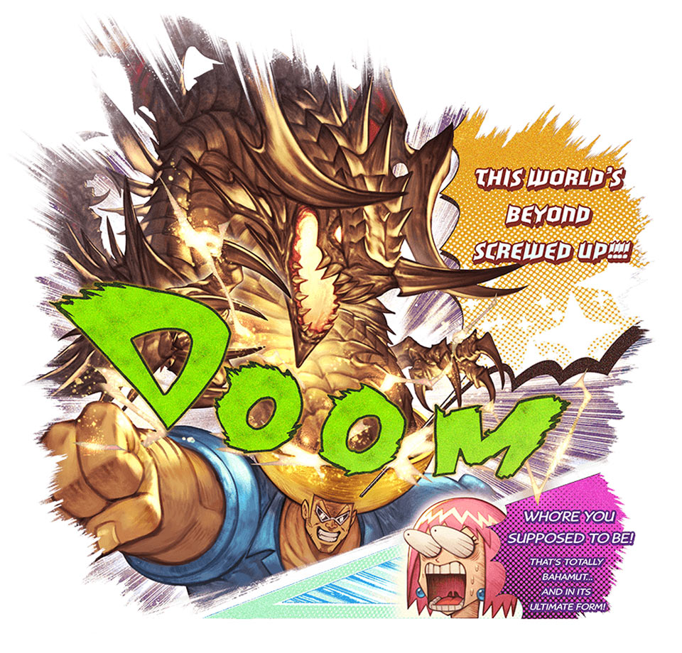 Bobobo-Bo Bo-Bobo Artwork from Granblue Fantasy