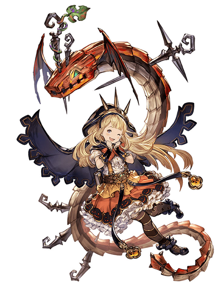 Halloween Cagliostro Artwork from Granblue Fantasy
