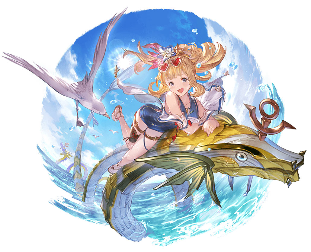 Summer Cagliostro Artwork from Granblue Fantasy